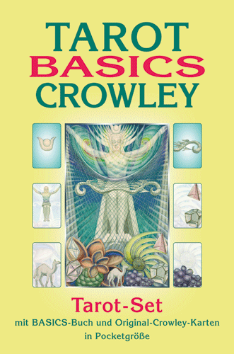 Tarot Basics Crowley, Set aus Buch mit Pocket-Tarotkarten