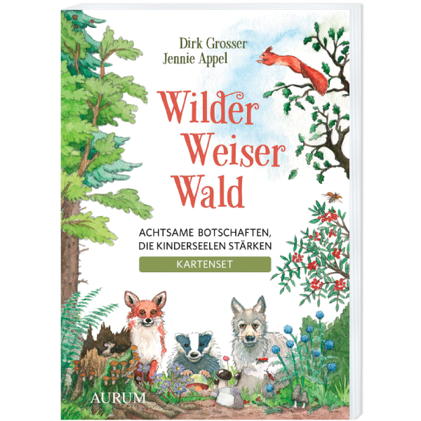 Wilder Weiser Wald - Kartenset